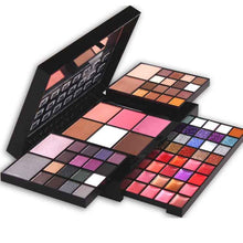 Load image into Gallery viewer, Fashion 74 Color Eyeshadow Palette Set 36 Eye shadow + 28 Lip Gloss +6 Blush +4 Concealer Make up Kit Cosmetics